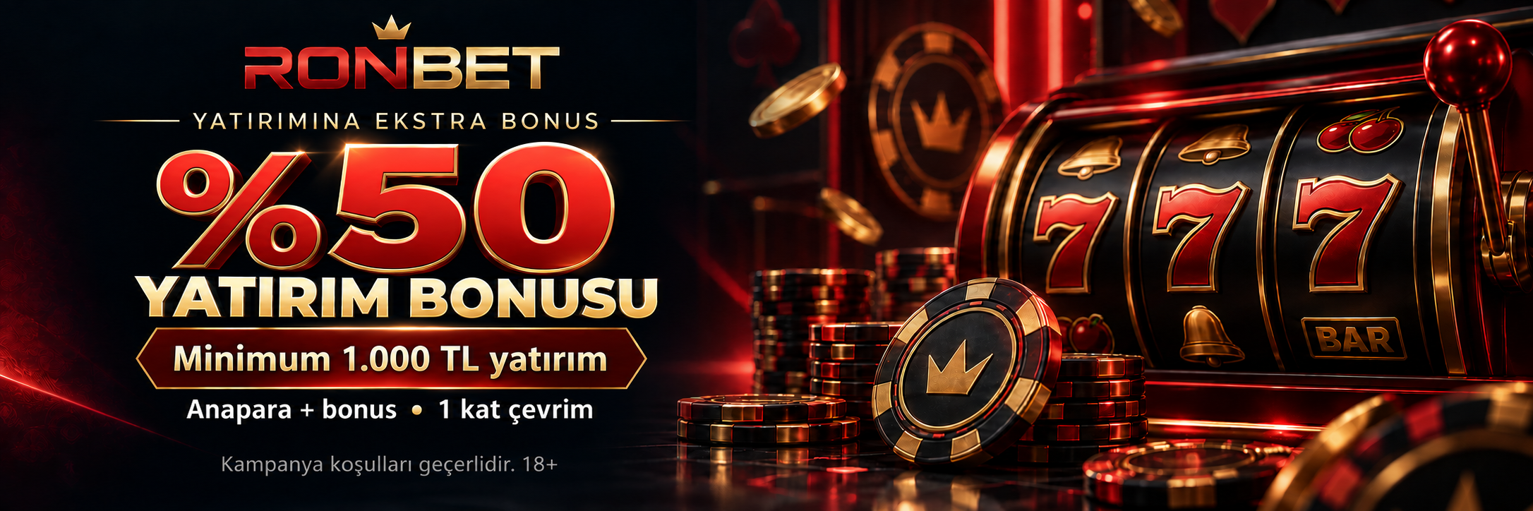 %50 Yatırım Bonusu