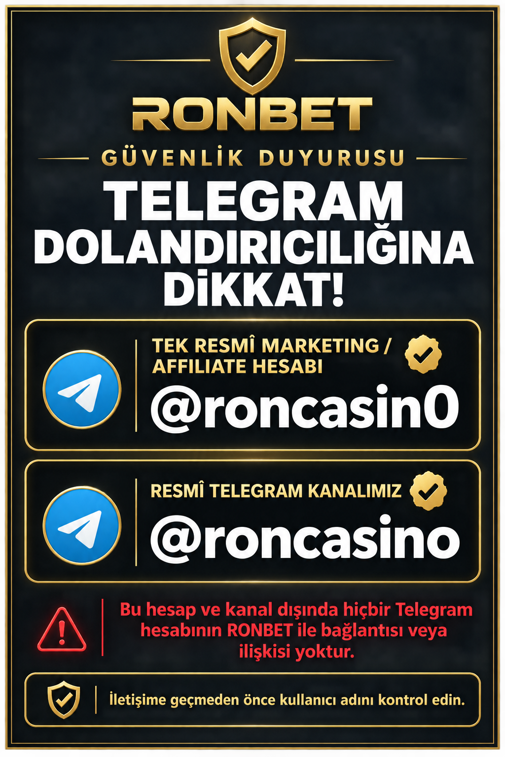 Telegram Dolandırıcılığına Dikkat!